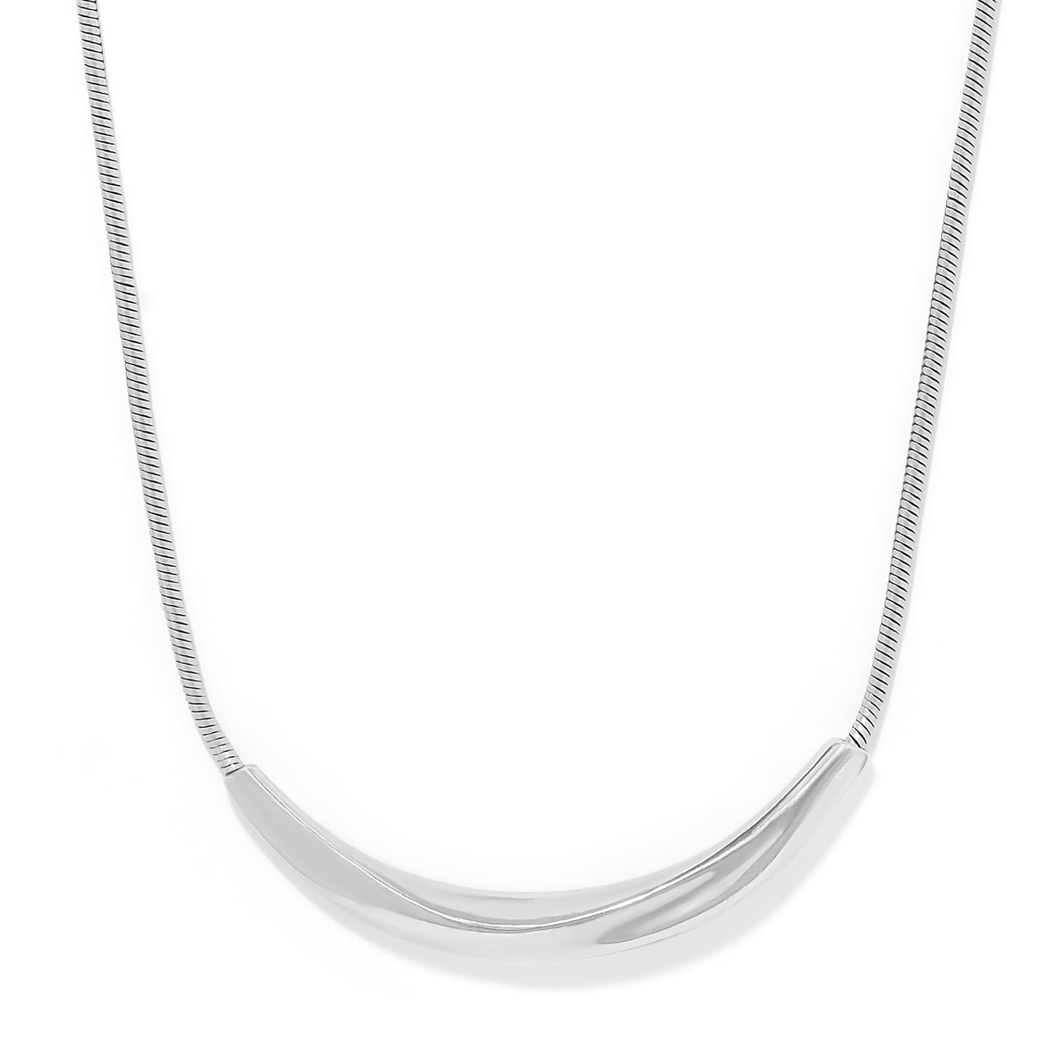 Cascade Rio Crest Necklace with Snake Chain - Brighton