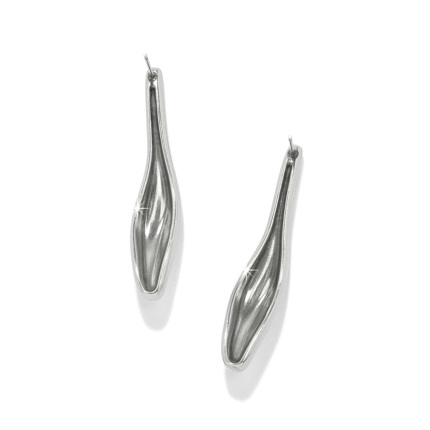 Cascade Rio Drop Post Earrings silver-gold 2