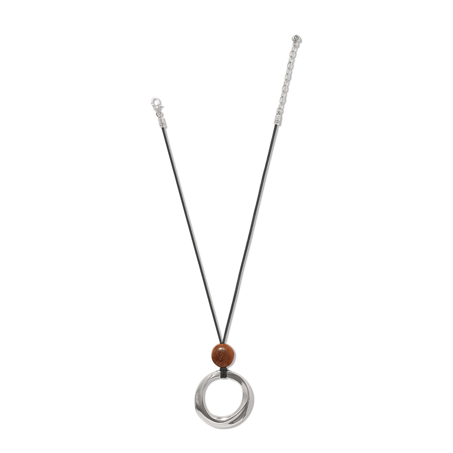 Cascade Rio Wood Ring Necklace
