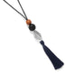 Cascade Rio Wood Tassel Necklace