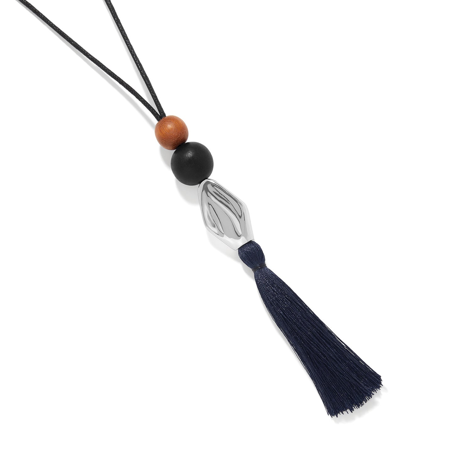 Cascade Rio Wood Tassel Necklace