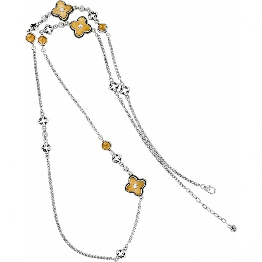Cathedral Long Necklace silver-gold 3