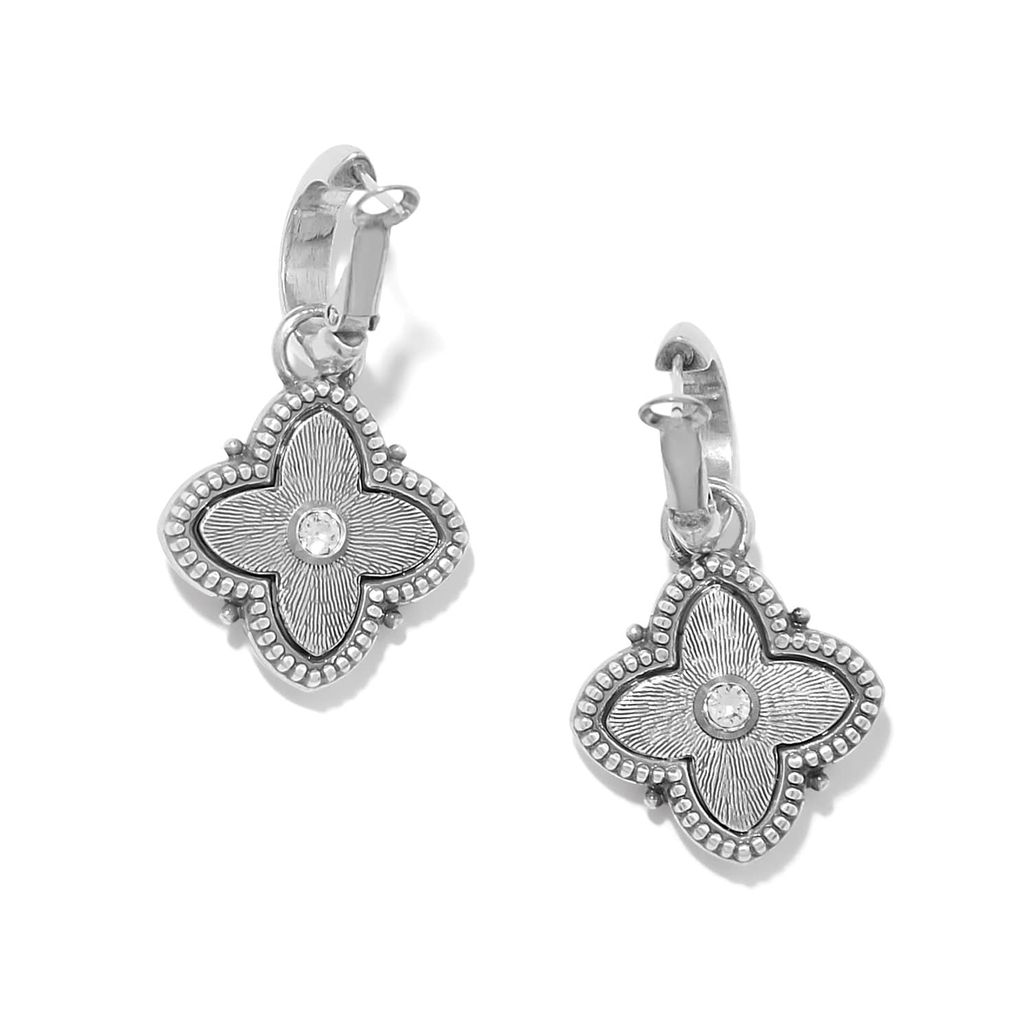 Cathedral Reversible Hoop Earrings silver-gold 2