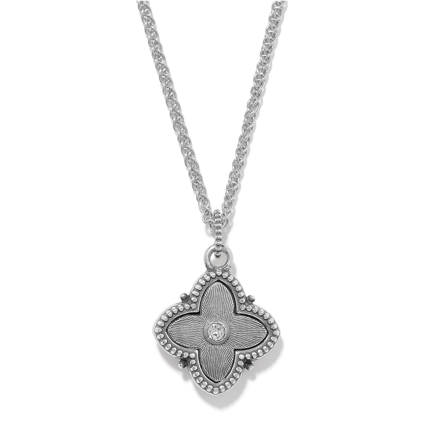 Cathedral Reversible Short Necklace silver-gold 2