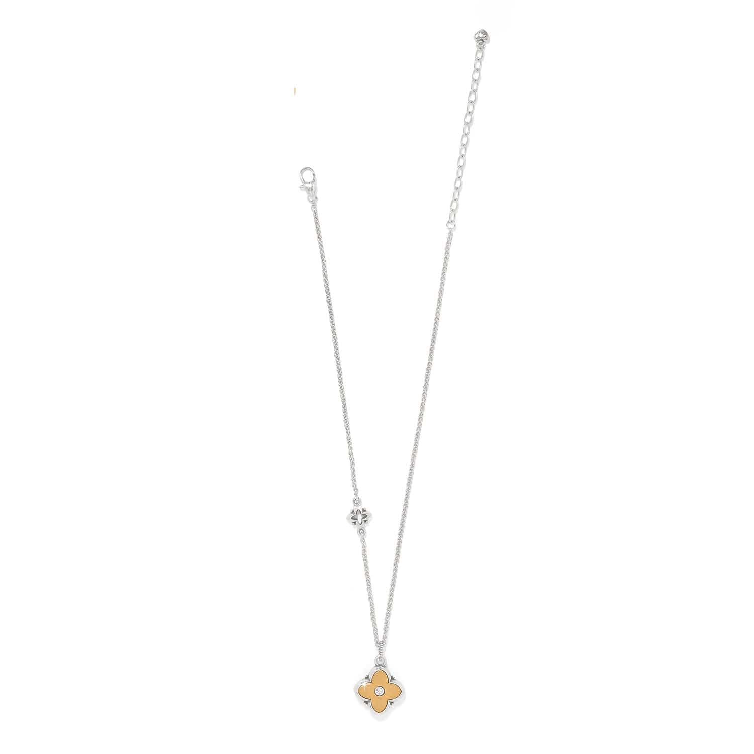 Cathedral Reversible Short Necklace silver-gold 3