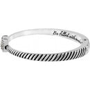 [Brighton] Celestia Heart Hinged Bangle - Gold main image 1