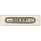 Brighton cream leather bracelet with beaded oval medallion, crystals, and pearl accents on a white background
