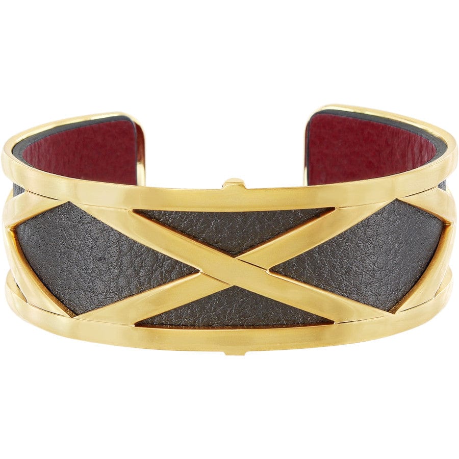 Christo Meridian Zenith Narrow Cuff Bracelet Set gold-lipstick 3