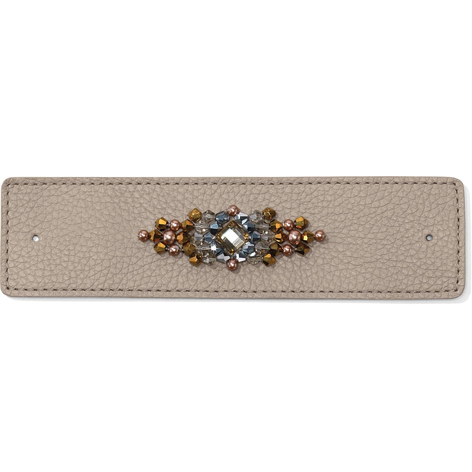 Christo New Delhi-Lodhi Wide Cuff Bracelet Set silver-beechwood 4