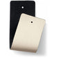 Brighton leather swatch samples in black and cream showing pebbled textures with punched holes on a white background