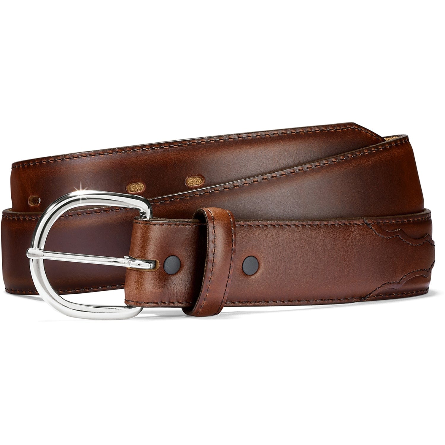 Classic Western Belt brown 7