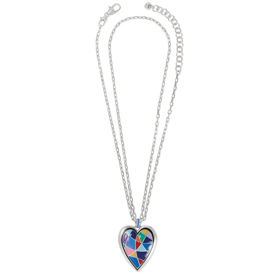 Colormix Heart Convertible Necklace silver-multi 2