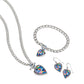 Colormix Heart Toggle Necklace
