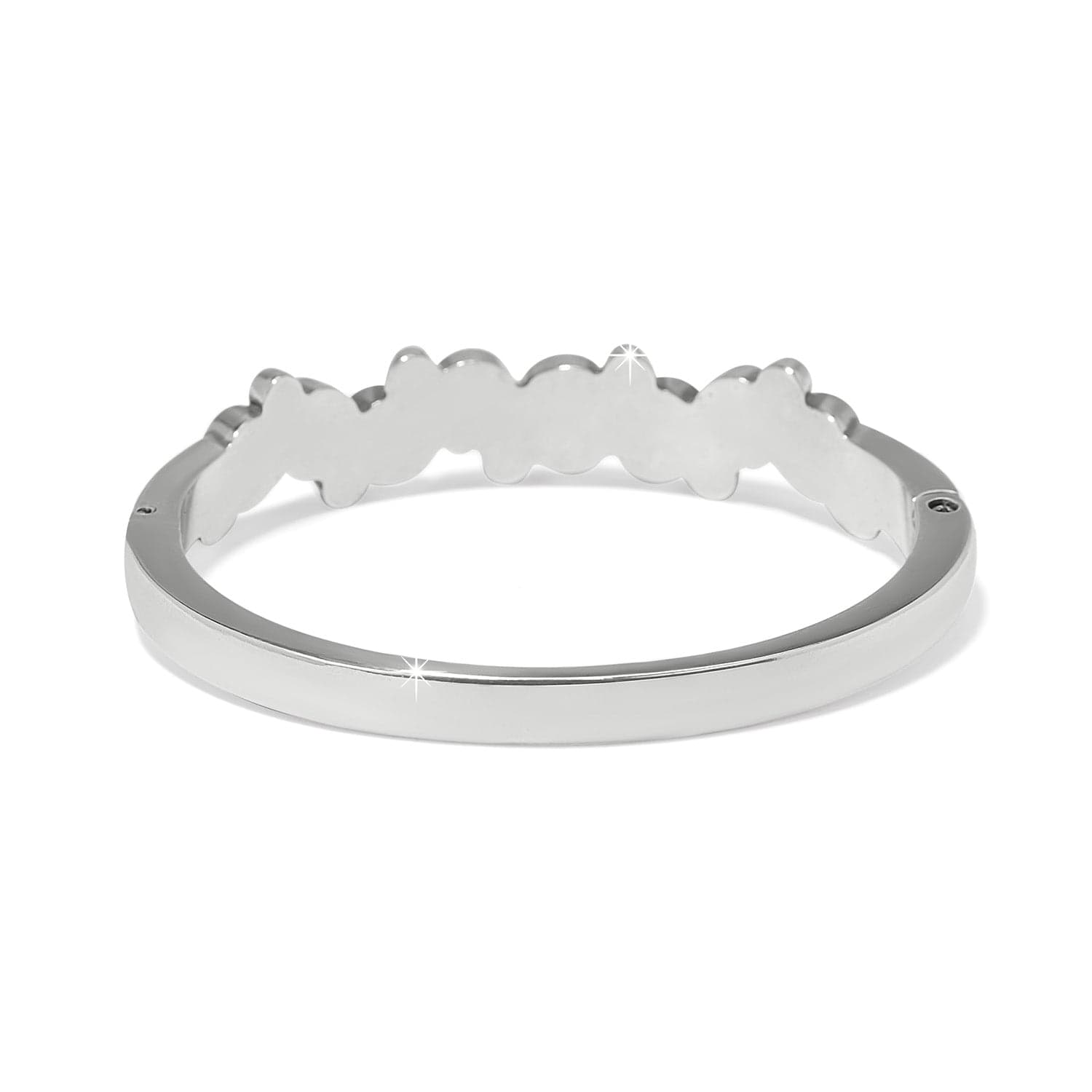 Constella Cluster Hinged Bangle silver 5