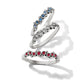 Constella Cluster Hinged Bangle