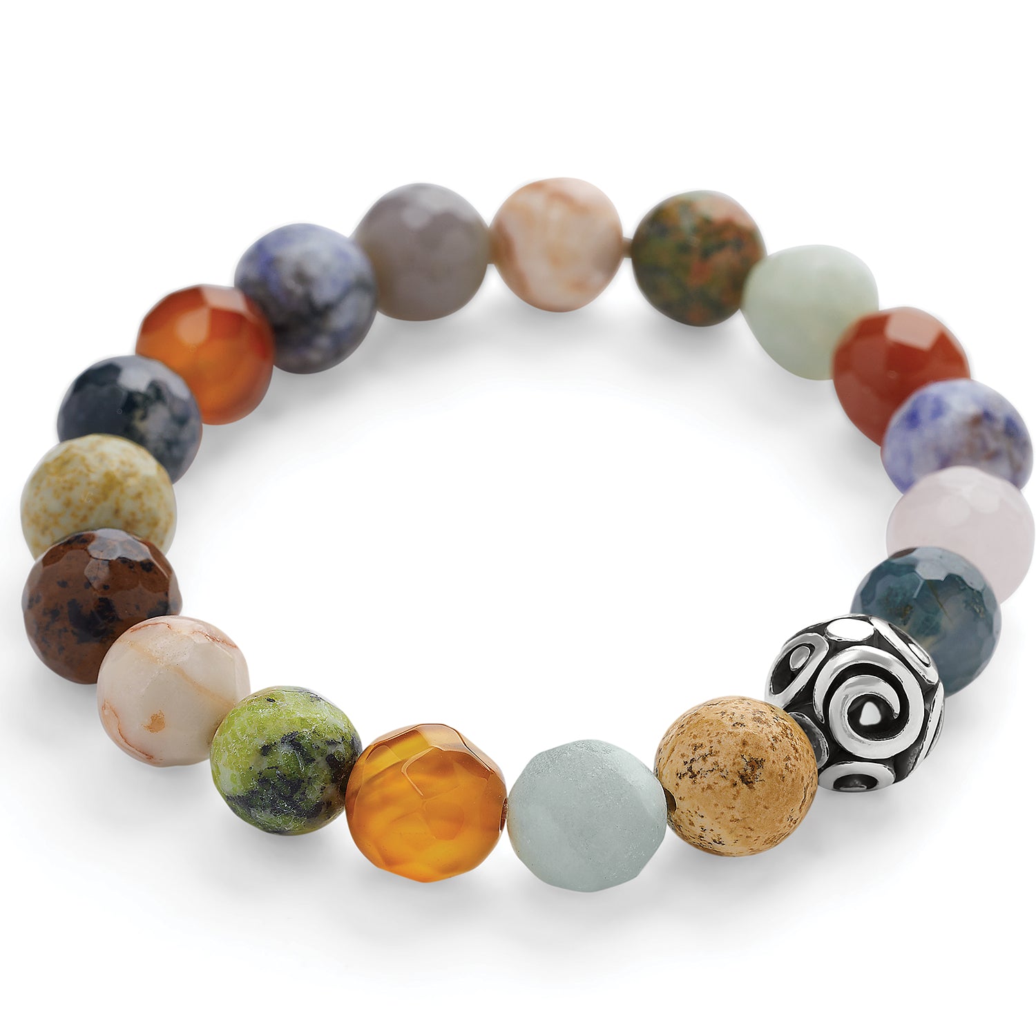 Contempo Desert Sky Stretch Bracelet silver-multi 2