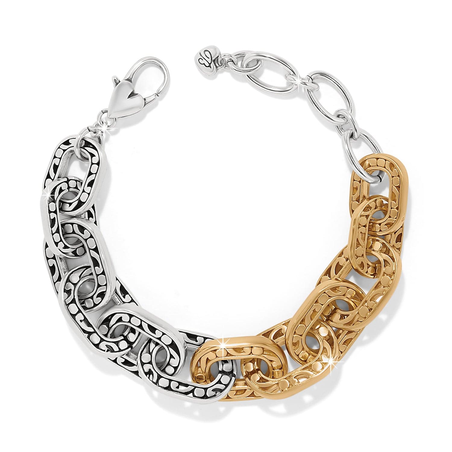 Contempo Linx Duo Bracelet silver-gold 1