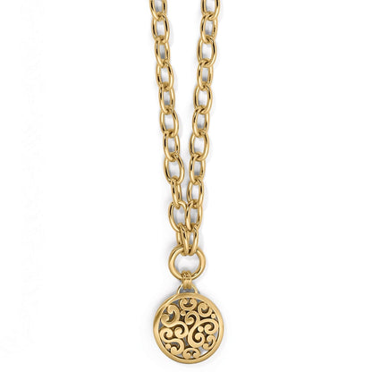 Contempo Medallion Charm Necklace