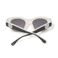 Contempo Medallion Dual Tone Sunglasses