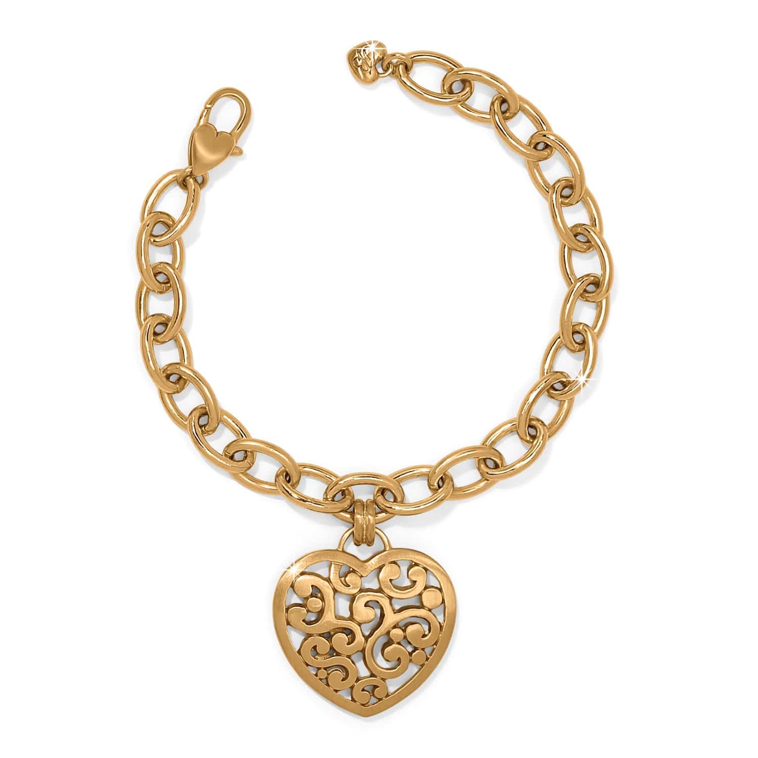 Contempo Medallion Heart Bracelet gold 1