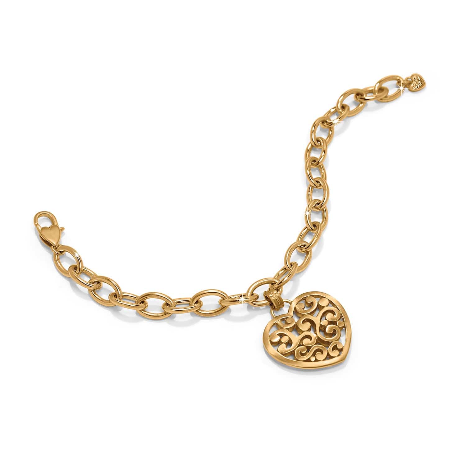 Contempo Medallion Heart Bracelet gold 3