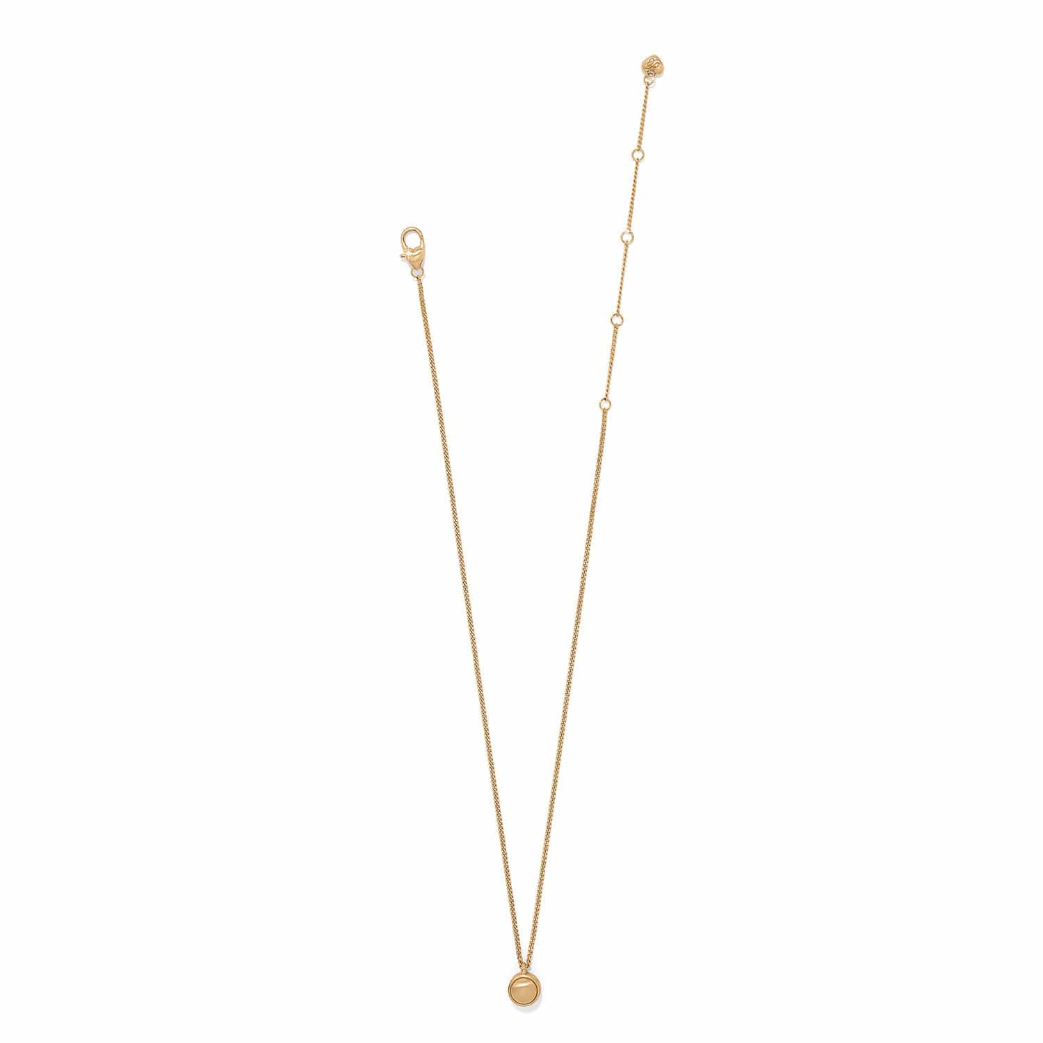 Contempo Nuevo Petite Dome Necklace gold 3
