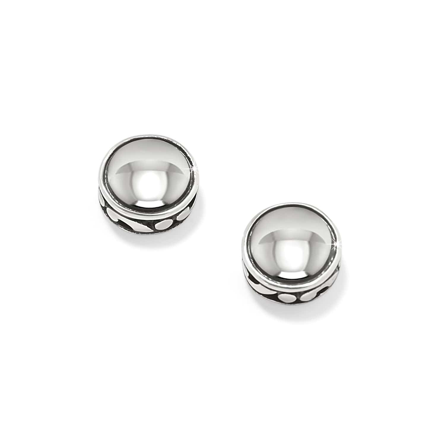 Contempo Nuevo Post Earrings silver 2