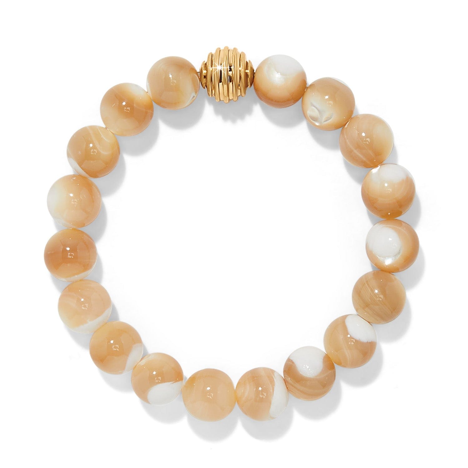 Contempo Nuevo Rosado Mother Of Pearl Stretch Brac pink 1