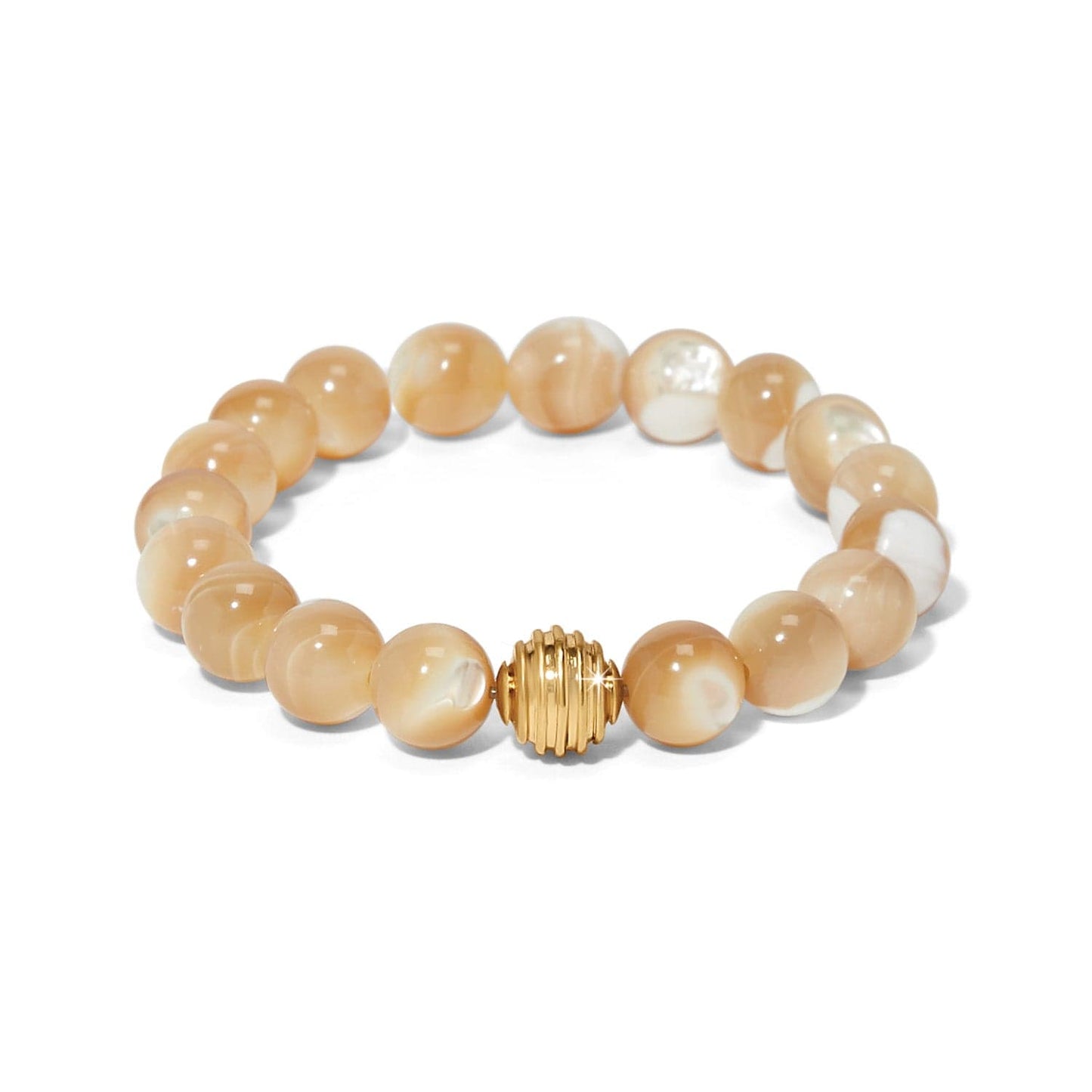 Contempo Nuevo Rosado Mother Of Pearl Stretch Brac