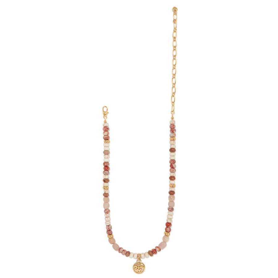 Contempo Playa Rosa Necklace pink 2