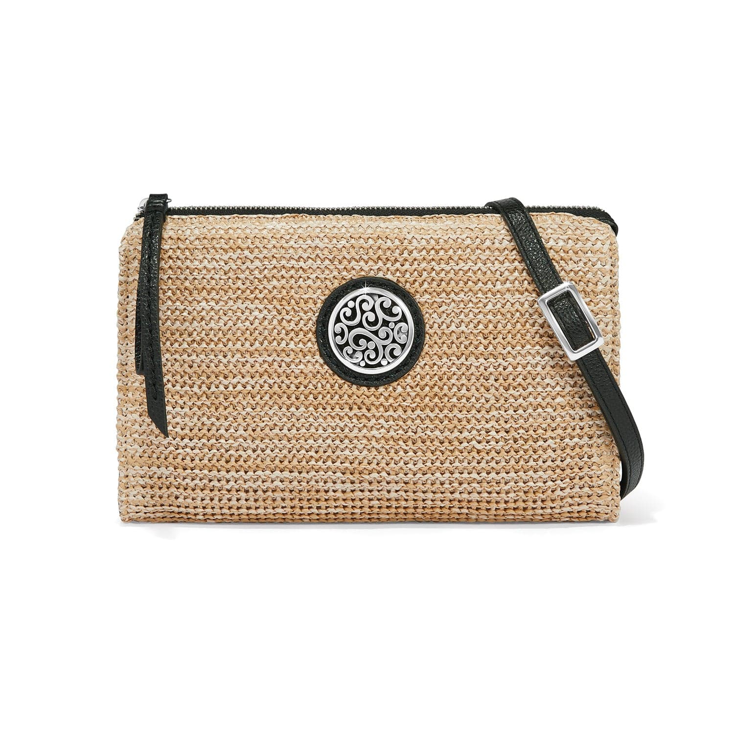Contempo Straw Pouch natural-black 6