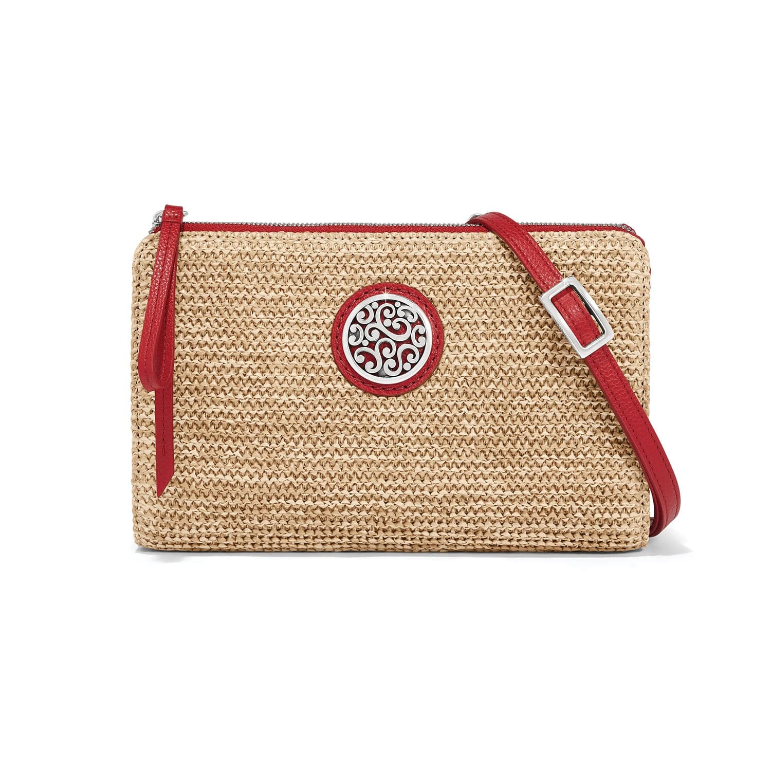 Contempo Straw Pouch natural-poppy 12