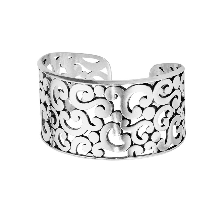 Contempo Wide Cuff Bracelet silver 1