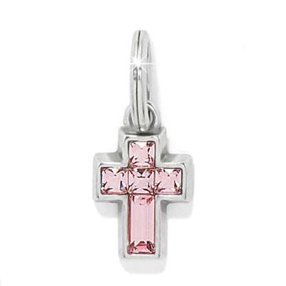 Crystal Cross Charm