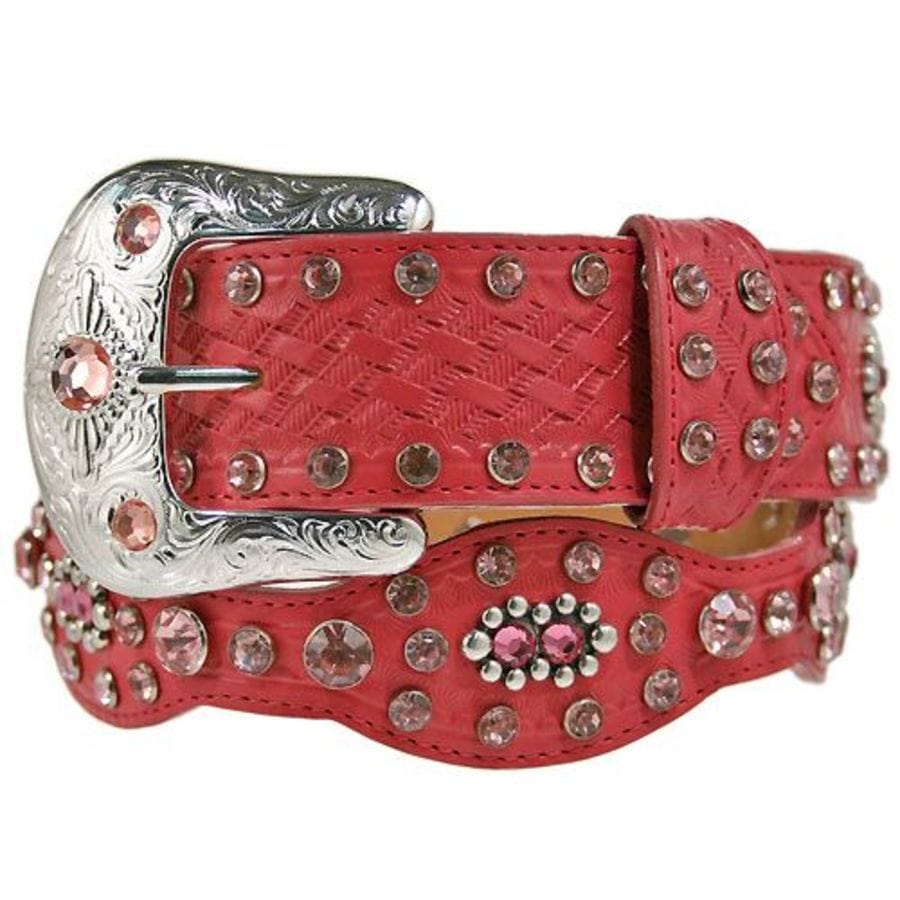 Crystal Scallop Belt pink 4
