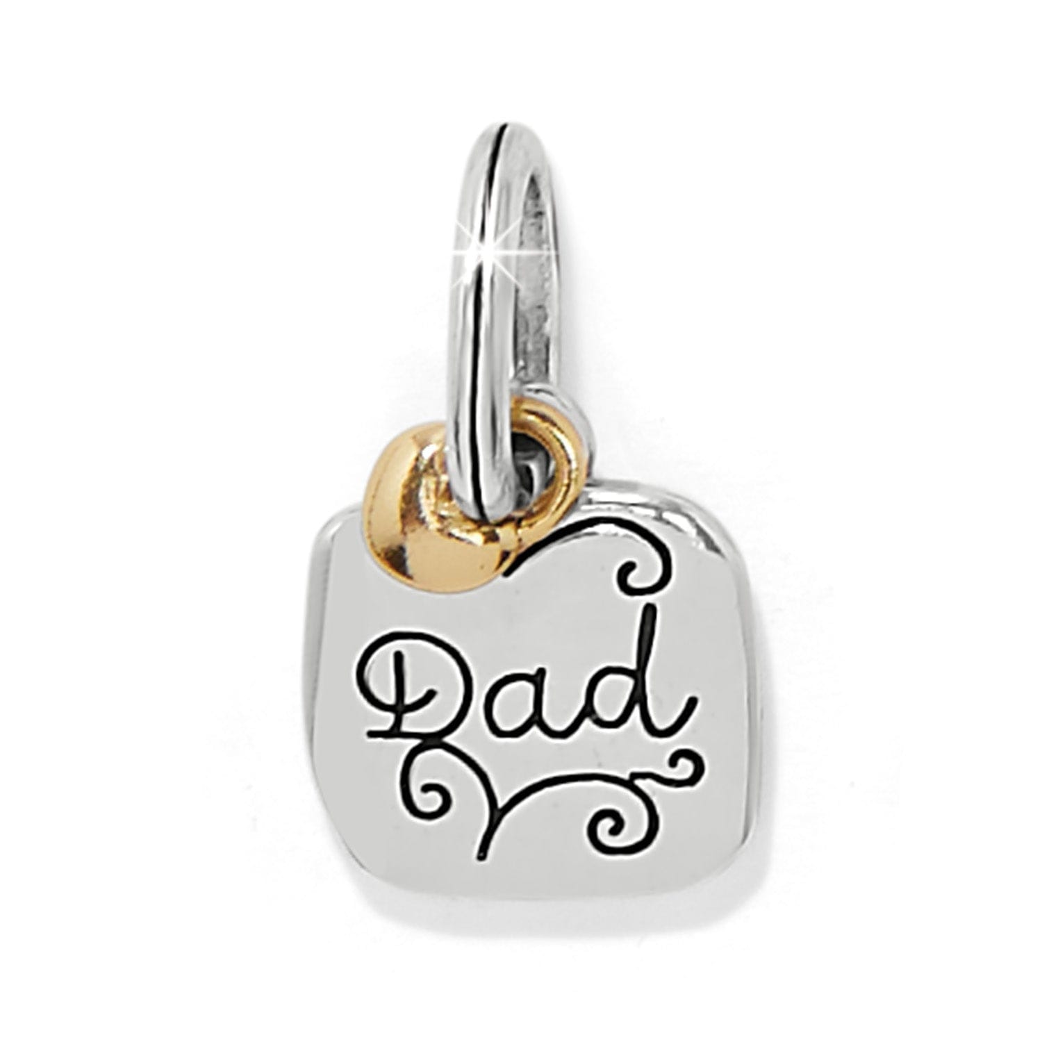 Dad Charm silver-gold 1