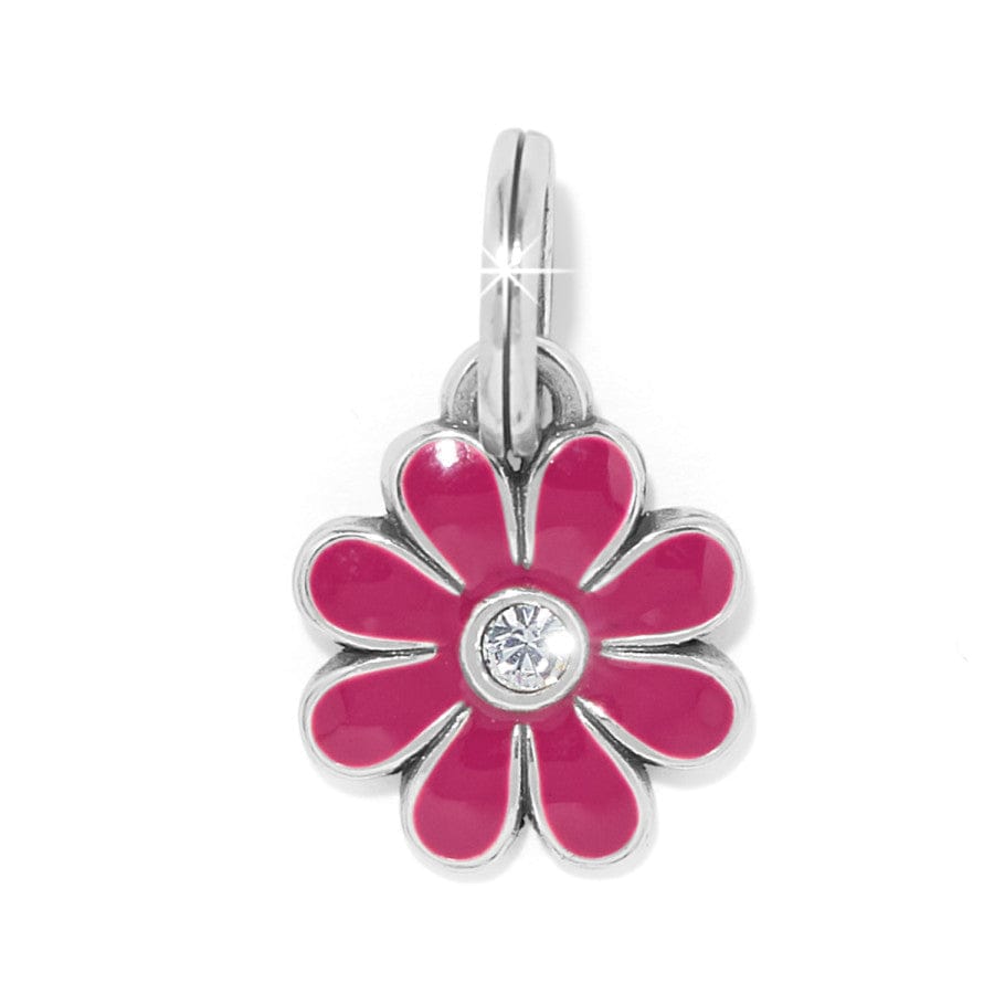 Daisy Charm silver-magenta 5