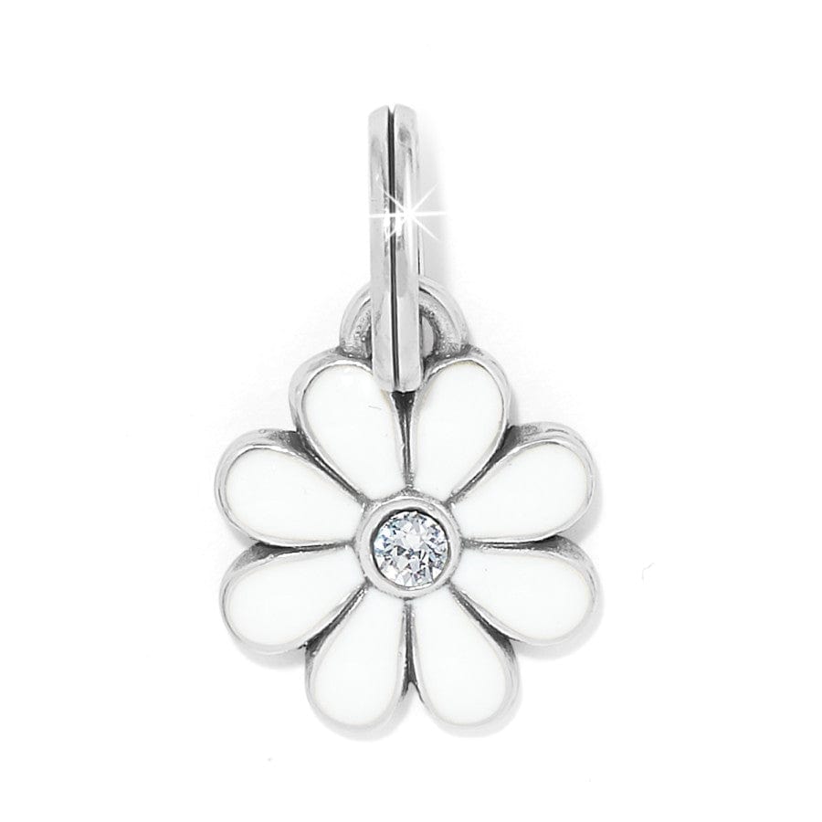 Daisy Charm silver-white 2