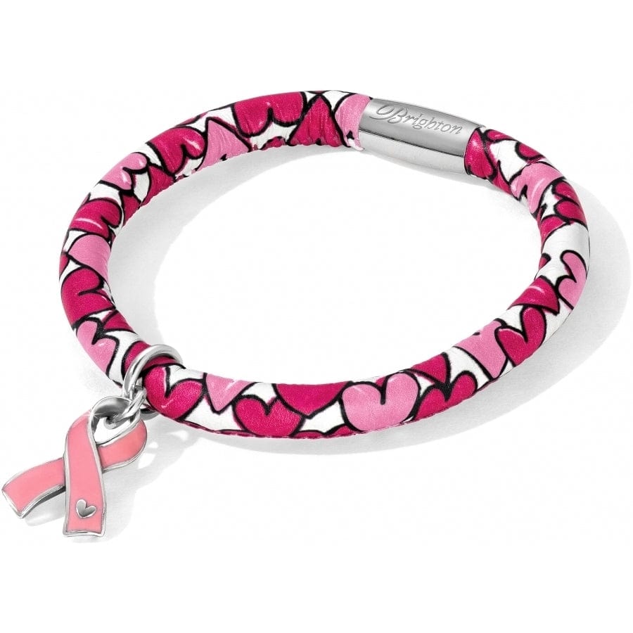 Dancing Hearts Woodstock Bracelet pink 1