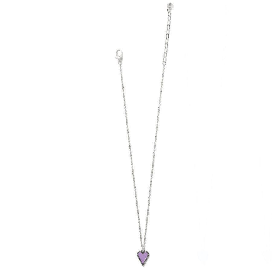 Dazzling Love Petite Necklace silver-lilac 16