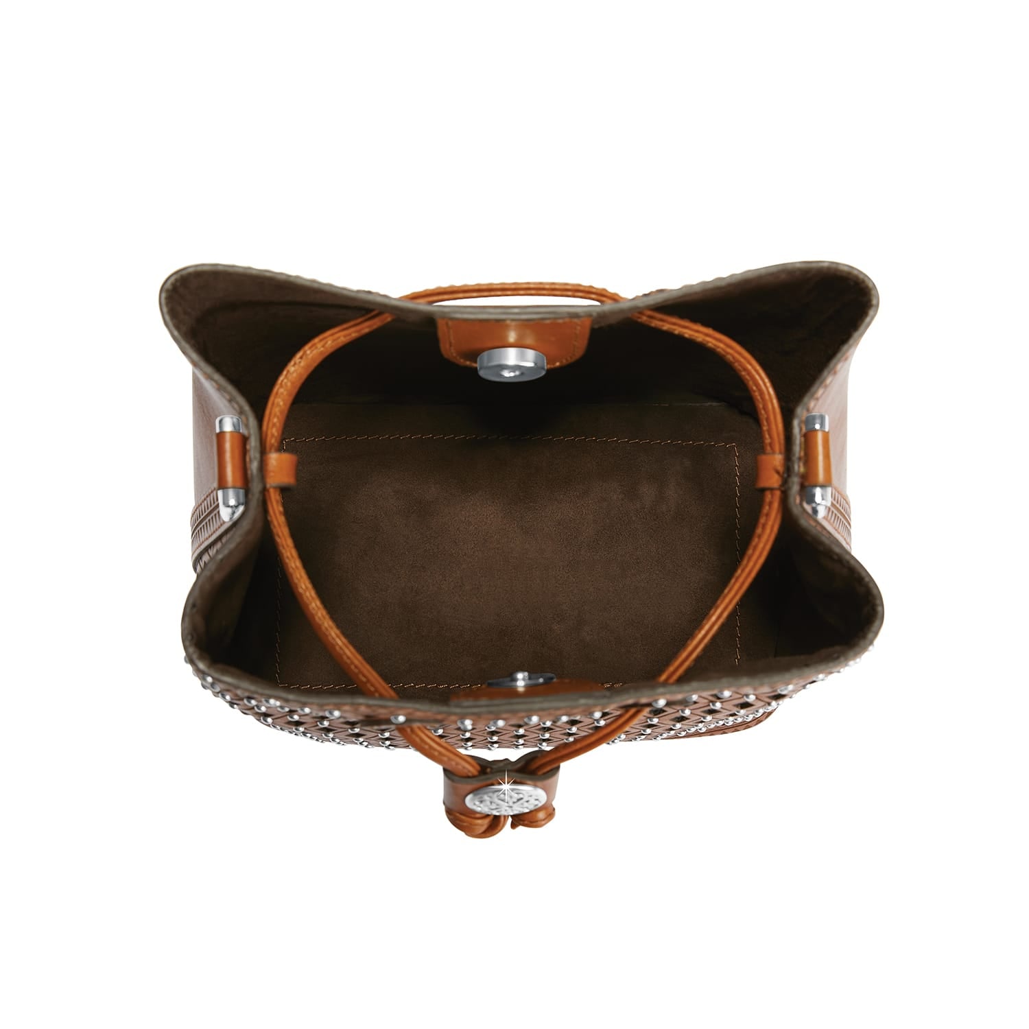 Diamante Bucket Bag russet 6