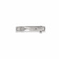 Close-up of Brighton hair barrette silver-plated clasp mechanism with hinged clip and rivet hardware detail