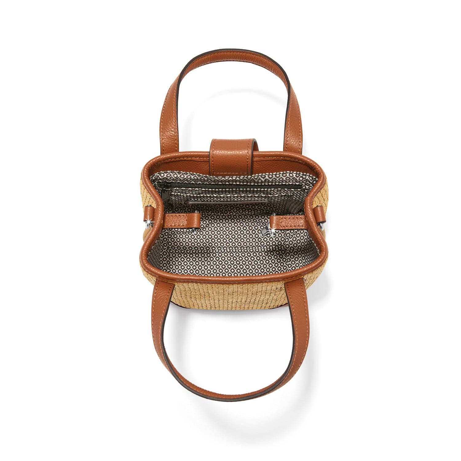 Elena Straw Small Tote natural-luggage 2