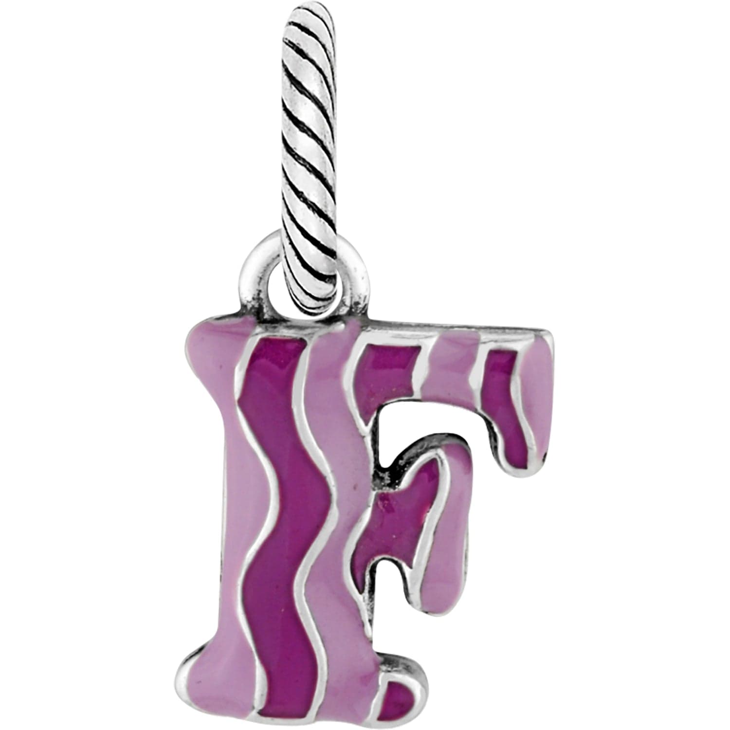 Enamel Alphabet Charm multi 1
