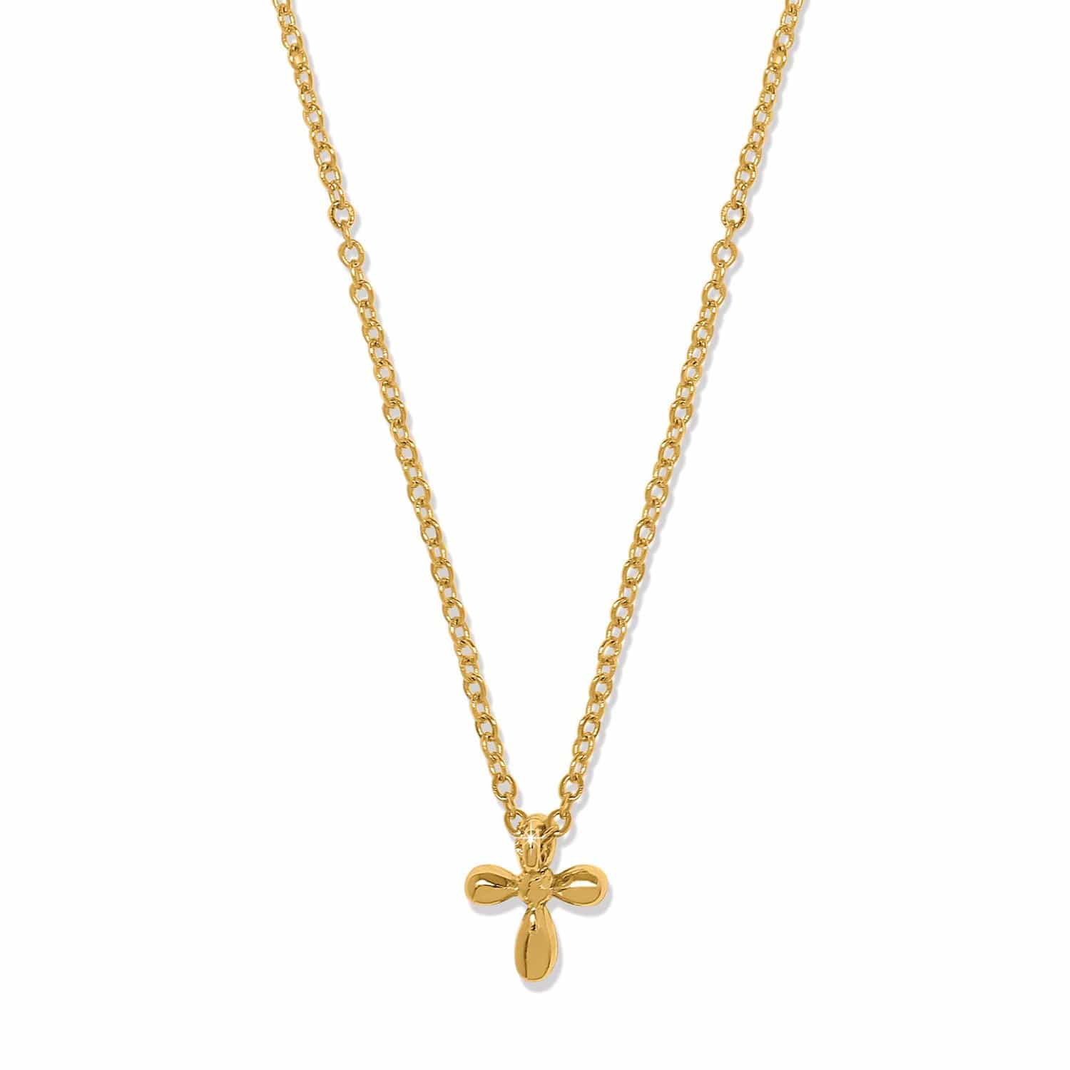 Enchanting Cross Necklace gold 3