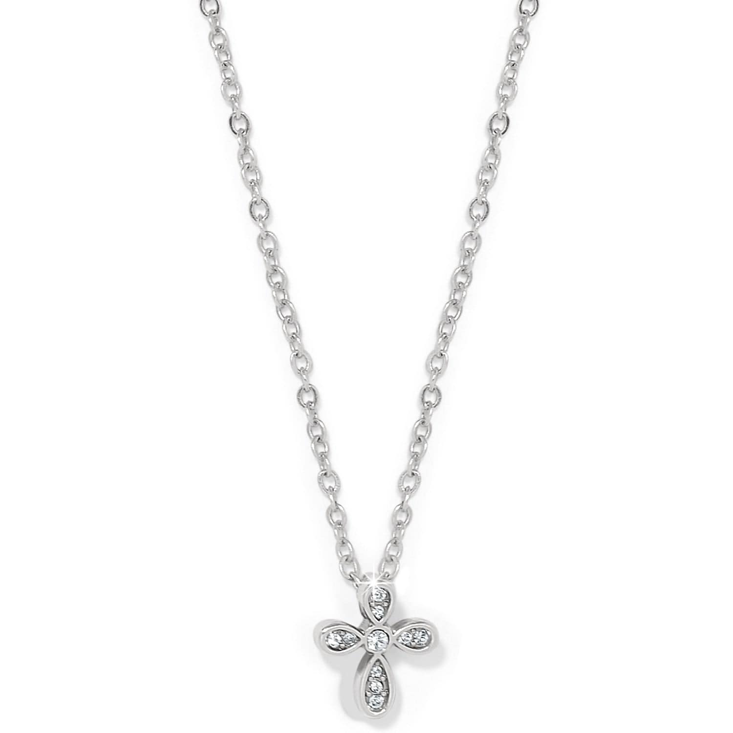 Enchanting Cross Necklace silver 1