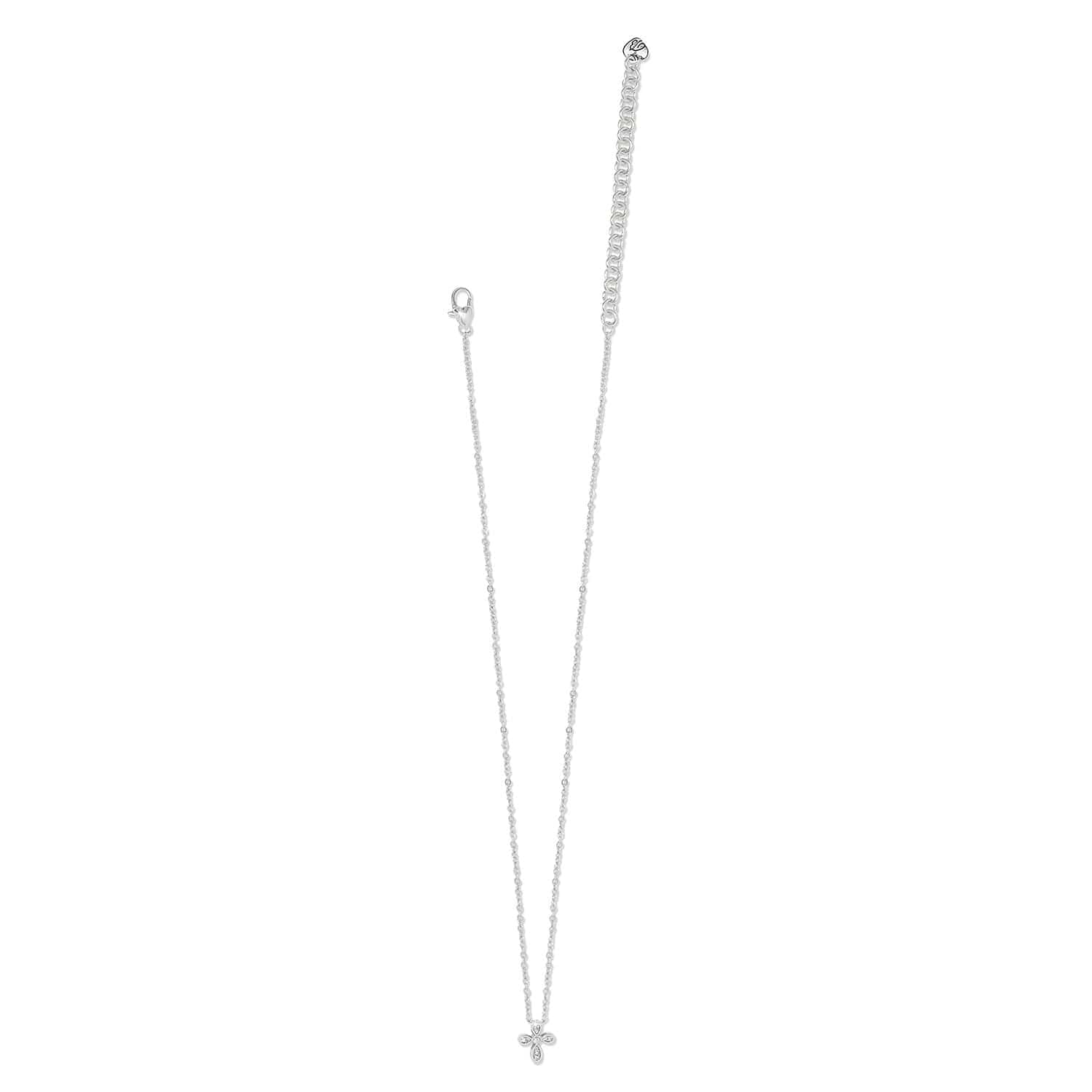 Enchanting Cross Necklace silver 8