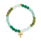 Enchanting Cross Stretch Bracelet