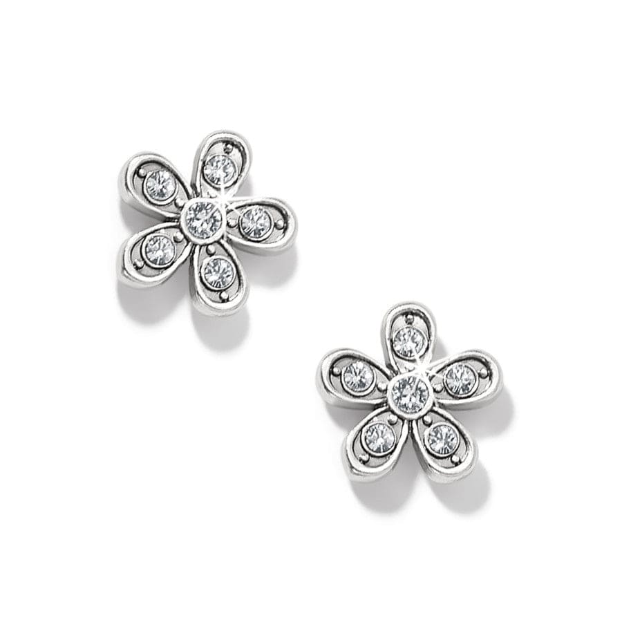 Enchanting Flower Post Earrings silver 4