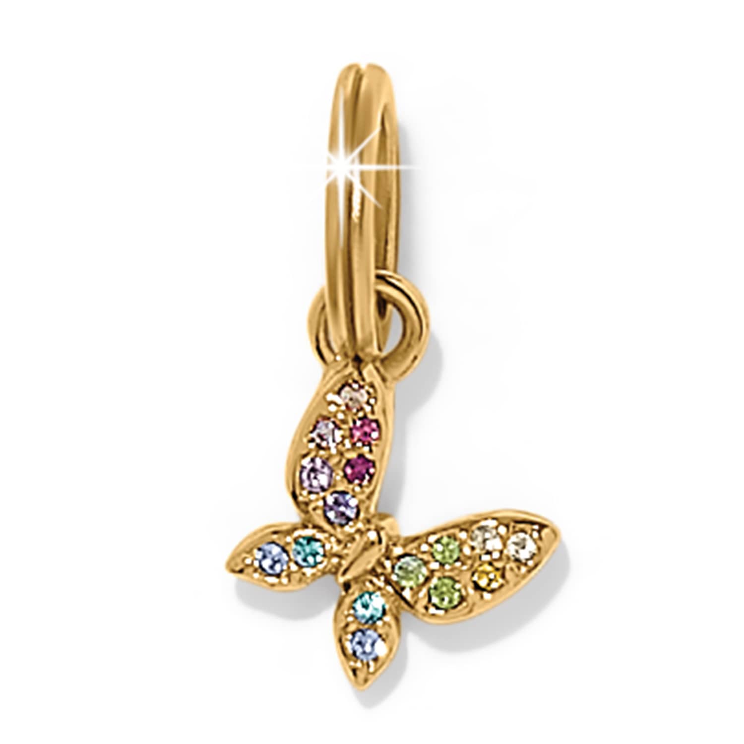 Enchanting Gem Butterfly Charm gold-multi 1